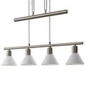 Lindby H&auml;ngeleuchte Delira, Metall, Alu IP20, 4 x 40 W