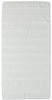 Cawö Handtuch NOBLESSE2 UNI Weiß - Weiß - 50 x 100 cm - mit Velours-Streifen