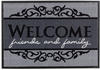 Astra Teppiche Astra Sauberlaufmatte Homelike Welcome Grau 50 x 70 cm