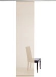 HOMING Schiebegardine Manhattan (1 St), Klettband, transparent, modern, Wohnzimmer,