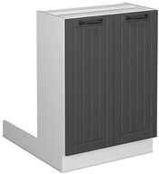 Vicco Unterschrank Fame-Line, Anthrazit/Wei&szlig;, 60 cm ohne Arbeitsplatte (1-St)