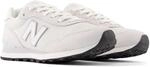 Sneaker NEW BALANCE "ML 515", Herren, Gr. 42, wei&szlig; (sanftes wei&szlig;), Leder, Textil,