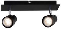 Briloner Leuchten Wandleuchte LED Wandleuchte Extra-Warmwei&szlig; GU0, LED...
