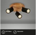 Briloner Leuchten Deckenleuchte LED Deckenlampe Wohnzimmer Flur GU10, ohne