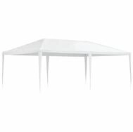 vidaXL Partyzelt, Pavillon 4 x 6 m Wei&szlig;
