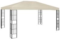 vidaXL Partyzelt Pavillon 3&times;4 m Creme