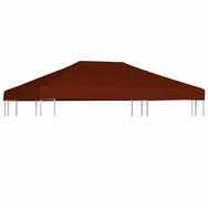 vidaXL Pavillon-Ersatzdach Pavillondach 310 g / m&sup2; 3x4 m Terrakotta, 300 x 400...