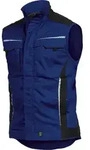Leibw&auml;chter Arbeitsweste Herren Flex-Line Arbeitsweste blau|schwarz 4XL