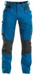 Dassy Arbeitshose Arbeitshose mit Stretch Helix (1-tlg) blau|grau lang | 42