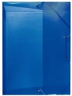 Herlitz Hefter herlitz Heftbox A4 blau 2 Gummiz&uuml;ge R&uuml;ckenbreite 4