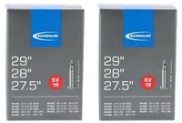 Schwalbe Fahrradschlauch Schwalbe 2x Schlauch SV19 (40/62-584/622/635) -...