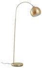Lindby Stehlampe Moisia, Metall, Gold / Messing IP20, 1 x 15 W LED