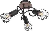 GLOBO LIGHTING Deckenleuchte, Leuchtmittel nicht inklusive, Vintage Deckenlampe...