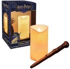 Paladone LED Dekolicht Harry Potter LED-Kerze mit Zauberstab-Fernbedienung, LED...