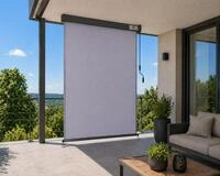 Strattore Balkonsichtschutz Ausziehbare Senkrechtmarkise Markise 120 x 250 cm -