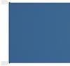 vidaXL Senkrechtmarkise 100x600cm Oxford-Gewebe Blau