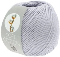 LANA GROSSA SOFT COTTON H&auml;kelwolle, 140 m (weiches, vielseitiges Garn f&uuml;r h&ouml;chsten