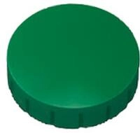 MAUL Magnet Rundmagnet Solid 24 mm 0,6 kg Haftkraft 10 St&uuml;ck gr&uuml;n