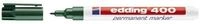 edding Permanentmarker 400 Permanentmarker - 1 mm gr&uuml;n nachf&uuml;llbar. (10 St&uuml;ck)