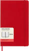 Moleskine Tageskalender 2024 Klassik Large Hardcover Scharlachrot
