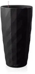 Lechuza&reg; Blumentopf Diamante Premium Komplettset schwarz matt schwarz