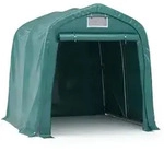 vidaXL Pavillon, Garagenzelt PVC 2,4x2,4 m Gr&uuml;n