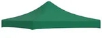 vidaXL Pavillon-Ersatzdach Partyzelt-Dach 3x3 m Gr&uuml;n 270 g/m&sup2;, 290 x 290 cm