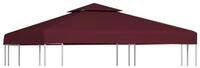 vidaXL Pavillon-Ersatzdach Pavillon-Dachplane mit Kaminabzug 310 g/m&sup2; 3x3 m...