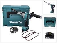 Makita Bandschleifer DBS 180 M1J Akku Bandfeile 18 V 9 x 533 mm Brushless + 1x...