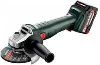 metabo Akku-Winkelschleifer W 18 L 9-125 - Akku-Winkelschleifer - gr&uuml;n/schwarz