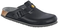 Birkenstock Damen-/Herrenpantolette "Boston" ESD schwarz Clog