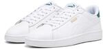 Sneaker PUMA "SMASH 3.0 L", Herren, Gr. 40, wei&szlig; (puma wei&szlig;, malachite, puma gold),