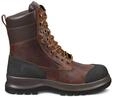 Sicherheitsstiefel CARHARTT "Detroit S3 Highboot" Gr. 40, braun (dunkelbraun), 40,