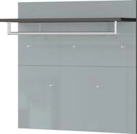 GERMANIA Garderobenpaneel Oakland mit Glasfront, Breite: 97 cm, mit Ablageboden,