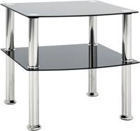 HAKU Beistelltisch Sofatisch, Wohnzimmertisch (1-St), quadratisch - aus...