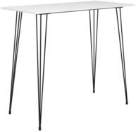 vidaXL Esstisch vidaXL Bartisch Wei&szlig; 120x60x105 cm