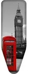 Bischof Colombo B&uuml;gelbrettbezug London, 250g Molton-Posterung, 114x 36 cm