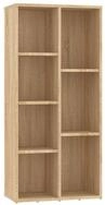 vidaXL B&uuml;cherregal, Buchregal Sonoma-Eiche 50x25x106 cm Holzwerkstoff
