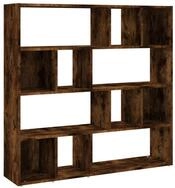 vidaXL Raumteiler, B&uuml;cherregal/Paravent R&auml;uchereiche 105x24x102 cm