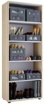 VCM Schuhregal Schuhschrank Vandol B. 70 x H. 178 x T. 40 cm