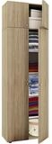 VCM - my home Aktenschrank Vandol Schrank mit Aufsatzelement, 70x218 cm