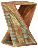 vidaXL Beistelltisch Beistelltisch 35x35x55 cm Altholz Massiv (1-St)
