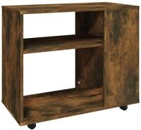 vidaXL Beistelltisch, Ablagetisch R&auml;uchereiche 70x35x55 cm Holzwerkstoff
