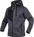 Leibw&auml;chter Kapuzenstrickjacke Casual-Line Strickjacke Unisex (Zip-Hoodie mit