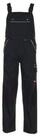 Planam 3/4-Hose Planam Latzhose Canvas 320 schwarz/schwarz 48
