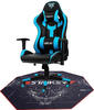 Hyrican Gaming-Stuhl Striker Gaming-Stuhl "Copilot" Gamingstuhl + Stuhlunterlage