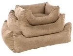 Flamingo Tierbett Hundebett Celeste rechteckig beige beige 67 cm x 80 cm