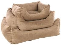 Flamingo Tierbett Hundebett Celeste rechteckig beige