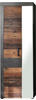trendteam Garderobenschrank Indy Graphit Grau Matera NB/Old Wood NB 65x192x34 cm (187912723)