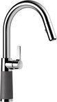 Schock K&uuml;chenarmatur SC-520 SB ausziehbar, Strahl-Brause,...